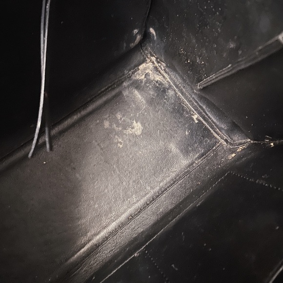 Celine Edge Phoebe Philo Taupe Tan Black Leather Shoulder Tote Bag Italy - Picture 11 of 11